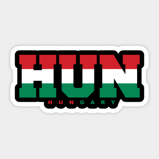 Hungary Sticker